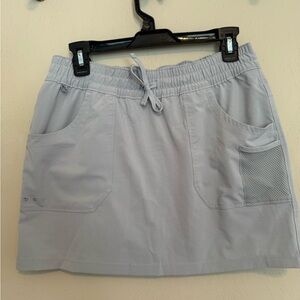 Columbia Gray Activewear Skirt with Shorts